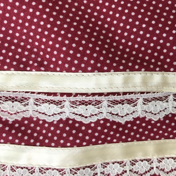 Vintage 70s Gunne Sax pleated prairie boho skirt S - Picture 8 of 8